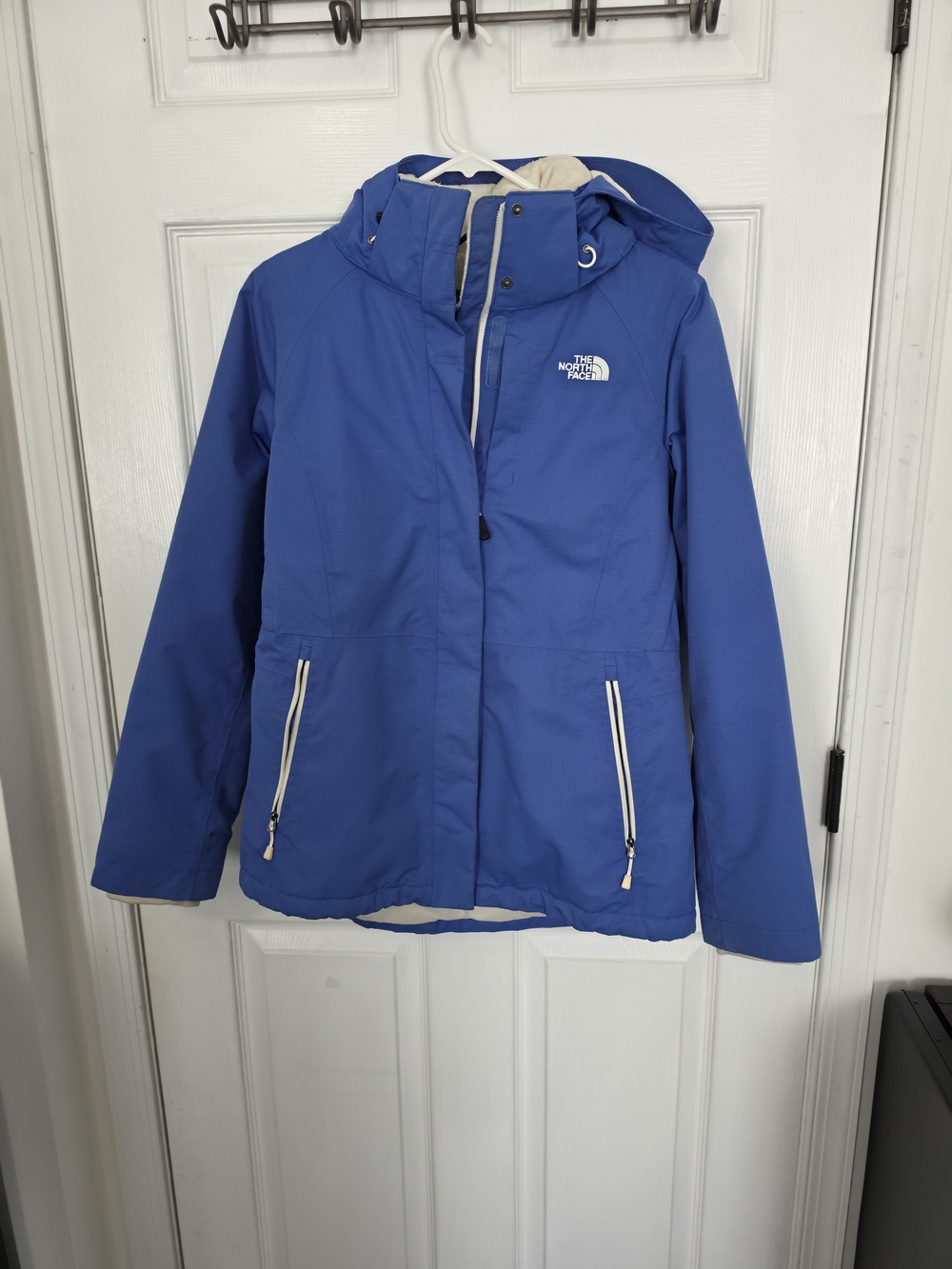 The North Face Women's Royal Blue Hooded Ski Jacket